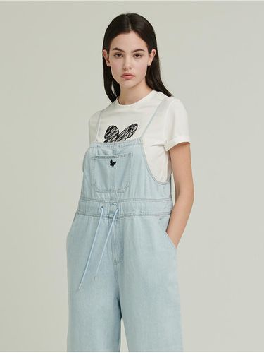 Sunlight Blue Denim Overralls_BLUE - MARILUZ - Modalova