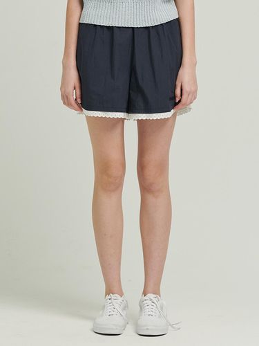 LaceEdge Shorts_NAVY - MARILUZ - Modalova