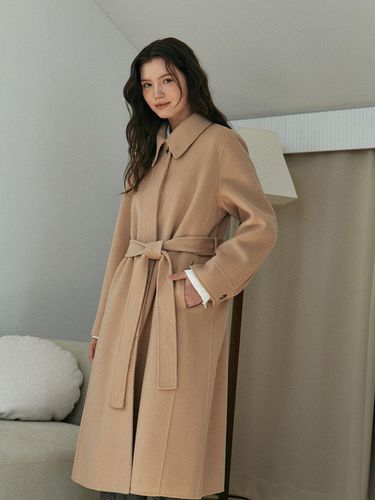 Button Point Handmade Coat_BEIGE - MARILUZ - Modalova