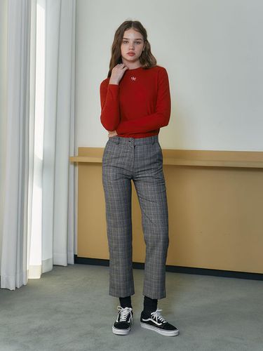 TARTAN CHECK PANTS - MARILUZ - Modalova