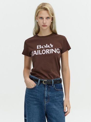 Bold Tailoring PRINTED T-SHIRT_BROWN - L’H.A.S - Modalova