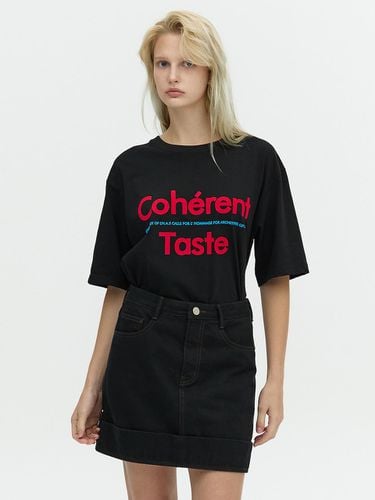 Coherent Taste SLOGAN T-SHIRT_BLACK - L’H.A.S - Modalova