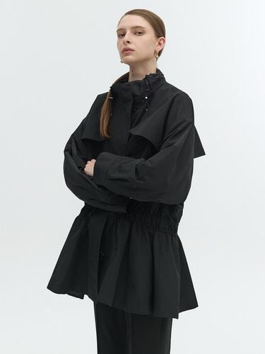 OVERSIZED BLOUSON STRING JUMPER_BLACK - L’H.A.S - Modalova