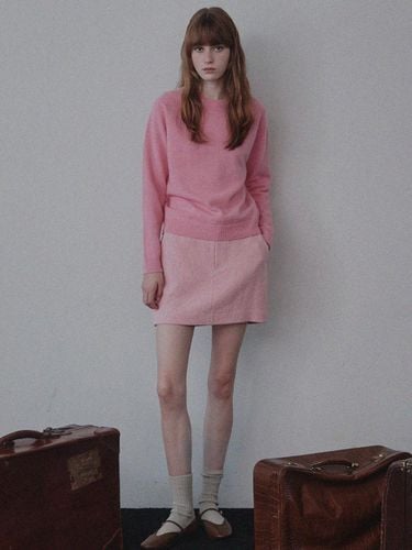 Wool Cashmere Long Sleeve knit - Pink - TAV - Modalova