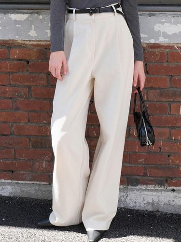 Autumn stitch pants beige amr1905 - Amour moier - Modalova