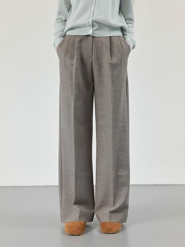 Two Pleated Stripe Pants - 2 COLOR - STAYPEOPLE - Modalova