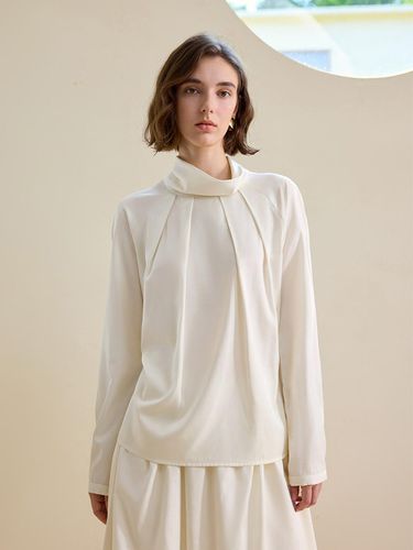 YY_Temperament press-pleated top - yyiam - Modalova