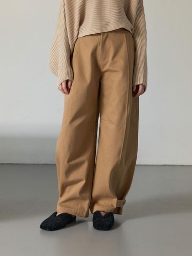 Ham button pants - BEIGE - STAYPEOPLE - Modalova