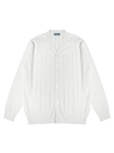 CA003 Lip Soft Cardigan_ivory - ALL CLASSIC - Modalova