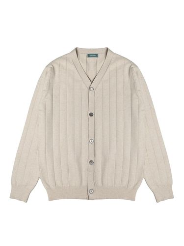 CA003 Lip Soft Cardigan_s.beige - ALL CLASSIC - Modalova