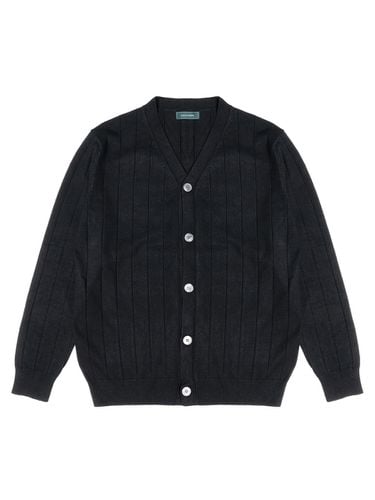 CA003 Lip Soft Cardigan_Black - ALL CLASSIC - Modalova