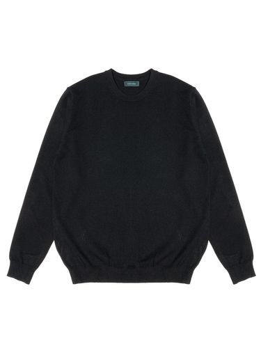 KT005 Washable Round Knitwear_Black - ALL CLASSIC - Modalova