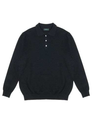 KT008 button Car knitwear_black - ALL CLASSIC - Modalova