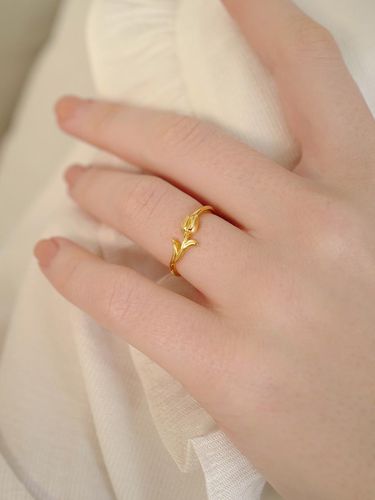 Mini tulip ring - fiore - Modalova