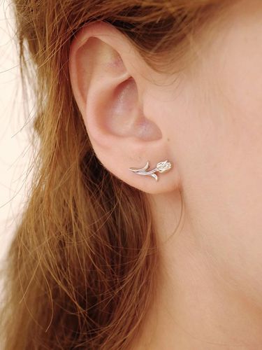 Mini tulip earring - fiore - Modalova