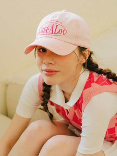 Circle logo ball cap - Pastel pink - CASE A LOT - Modalova