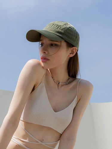 Nylon ball cap - Khaki - CASE A LOT - Modalova