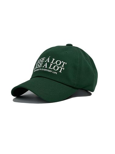 Slogon logo ball cap - deep green - CASE A LOT - Modalova