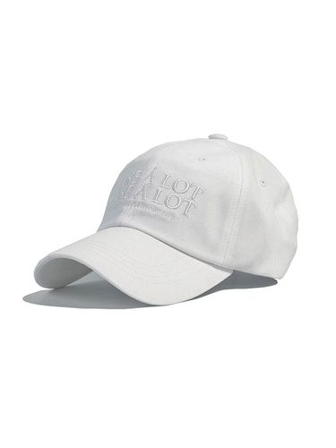 Slogon logo ball cap - white - CASE A LOT - Modalova