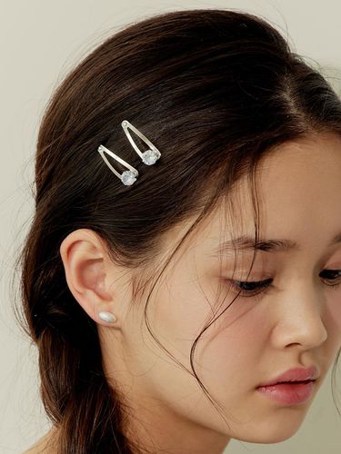 Petit cubic hair pin set - murmur - Modalova