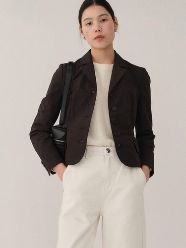 FW24 Aurelia Cotton Jacket Black - KINDERSALMON - Modalova