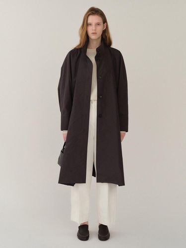 Cornelia High Coat - Stone - KINDERSALMON - Modalova