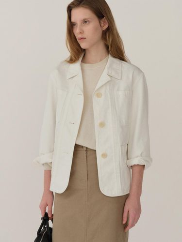 FW24 Sofia Jacket White - KINDERSALMON - Modalova