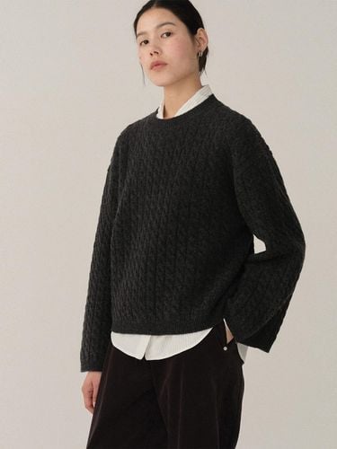 FW24 Gemina Sweater Dark-Melange - KINDERSALMON - Modalova