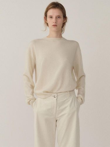 Cashmere Sweater - Cream - KINDERSALMON - Modalova