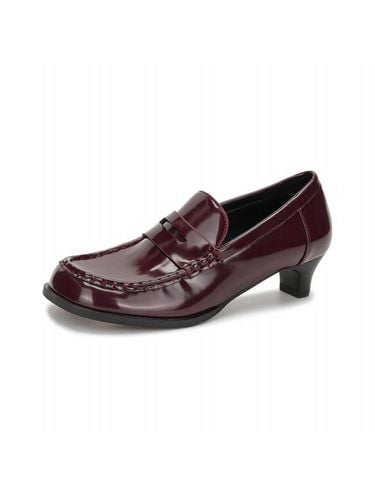 Wide Penny Loafer Heel 4 cm - FORMEL CAMELE - Modalova