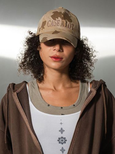 Logo camo ball cap - desert - CASE A LOT - Modalova