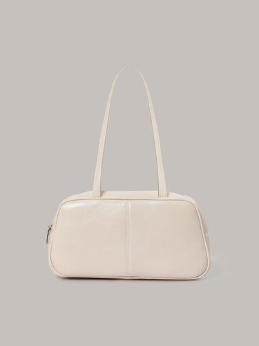 Basic line Shoulder Bag -beige - Laminez - Modalova