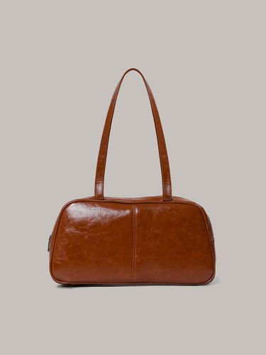 Basic line Shoulder Bag - Camel - Laminez - Modalova