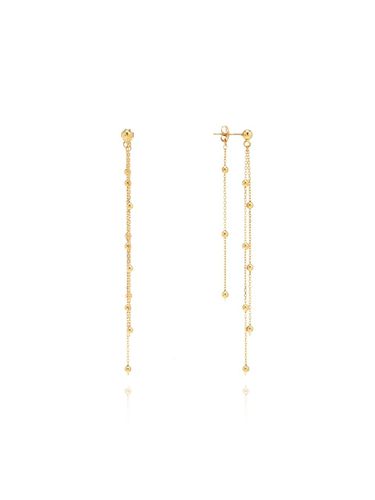 Ball drop gold Earring - TIEDE - Modalova