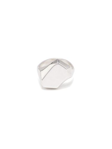 Fluid frame signet Ring - TIEDE - Modalova