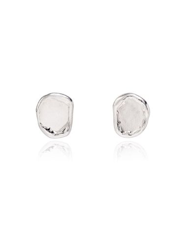 Fluid frame stud Earrings - TIEDE - Modalova