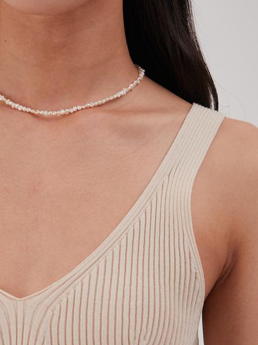 Essential Fresh-Water Choker Necklace - TIEDE - Modalova