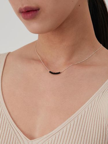 Black Beads Necklace (Black) - TIEDE - Modalova