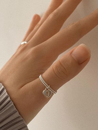 Dangling Heart Ring - TIEDE - Modalova