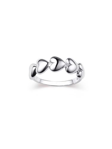 Luv-it silver heart ring K1801 - STONEHENgE - Modalova