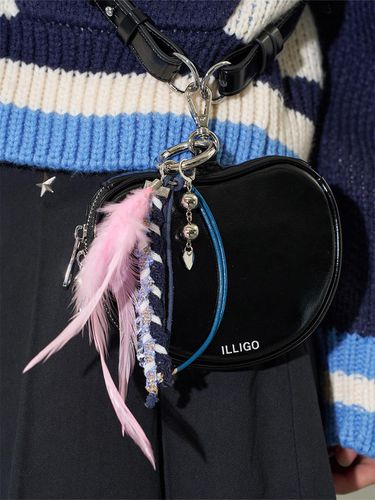 Layered wing keyring pink - ILLIGO - Modalova