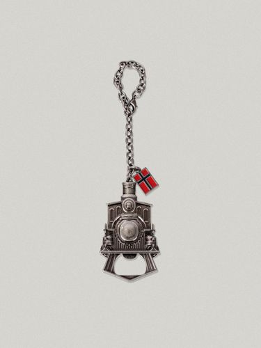 TRAIN METAL OPENER KEYRING [SILVER] - FOLNUA - Modalova