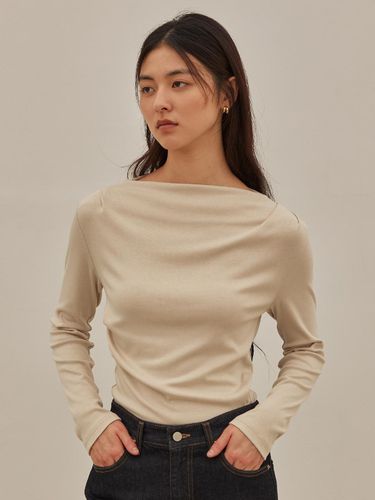 LIV DRAPE TEE (3colors) - MangoManyPlease - Modalova