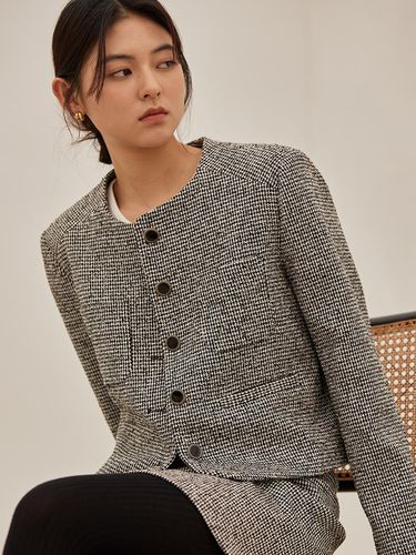 BURD TWEED JACKET (3colors) - MangoManyPlease - Modalova