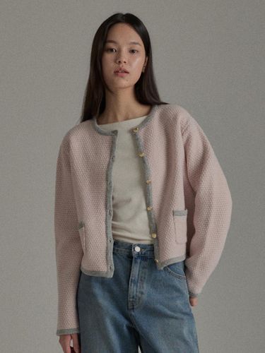 CYERA KNIT JACKET (3colors) - MangoManyPlease - Modalova