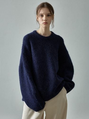 Alpaca Cloud Knit - Midnight Navy - FACADE PATTERN - Modalova