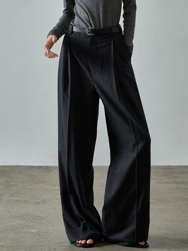 Timeless Wool Pants - Dark Charcoal - FACADE PATTERN - Modalova