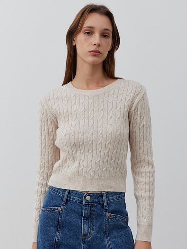 Classic Cable Knit Top - MARILUZ - Modalova