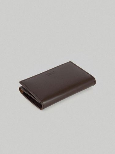 Classic Card Wallet_brown - FACADE PATTERN - Modalova