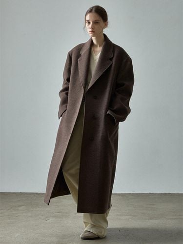 Cashmere Single Coat - FACADE PATTERN - Modalova